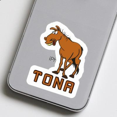 Horse Sticker Tona Notebook Image