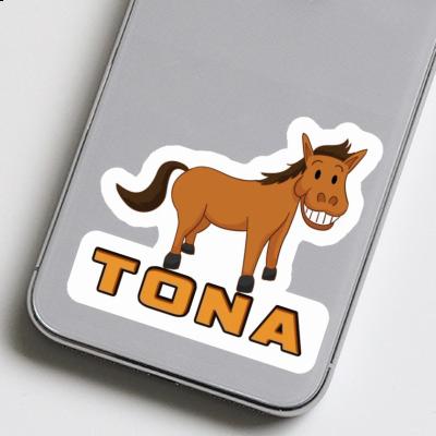 Horse Sticker Tona Notebook Image