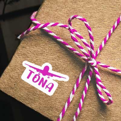 Autocollant Tona Avion Gift package Image