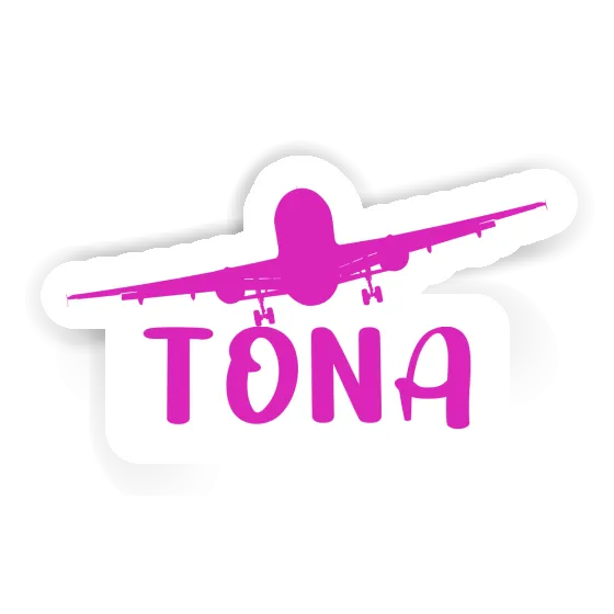 Autocollant Tona Avion Image