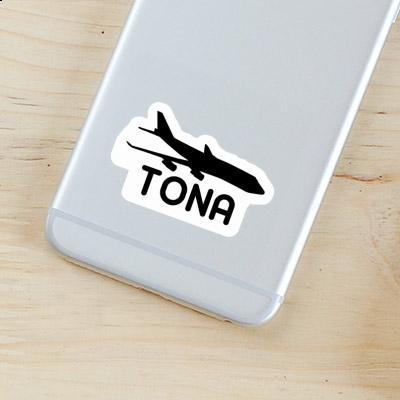 Tona Sticker Jumbo-Jet Notebook Image