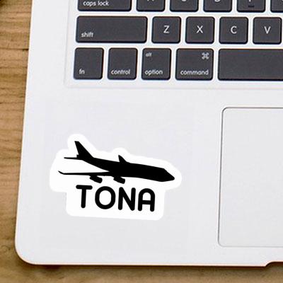 Tona Sticker Jumbo-Jet Laptop Image