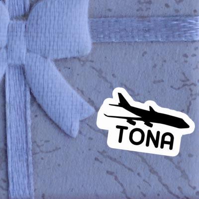 Tona Sticker Jumbo-Jet Image