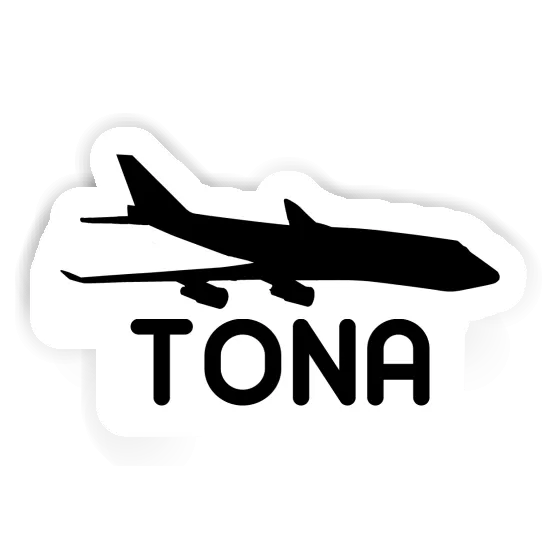 Tona Sticker Jumbo-Jet Image