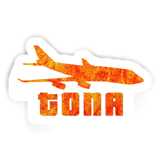 Jumbo-Jet Sticker Tona Image