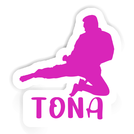 Sticker Karateka Tona Image