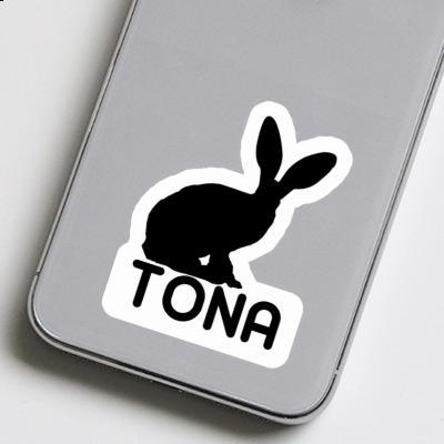 Tona Sticker Rabbit Notebook Image