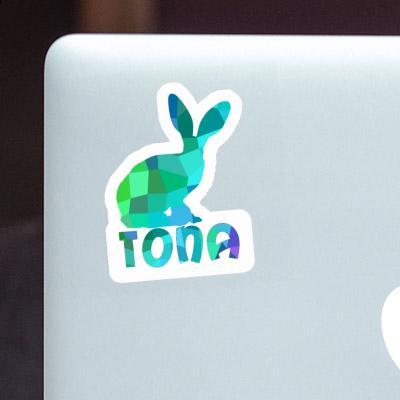 Sticker Tona Hase Notebook Image