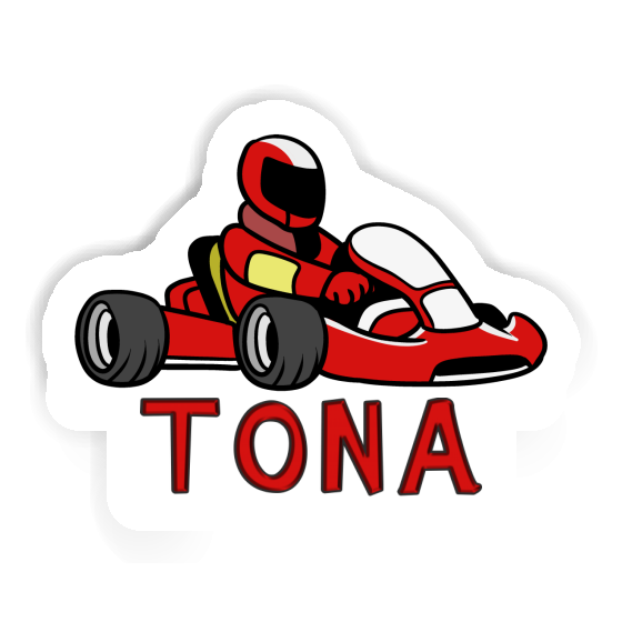 Kart Sticker Tona Laptop Image