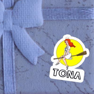 Sticker Nurse Tona Notebook Image