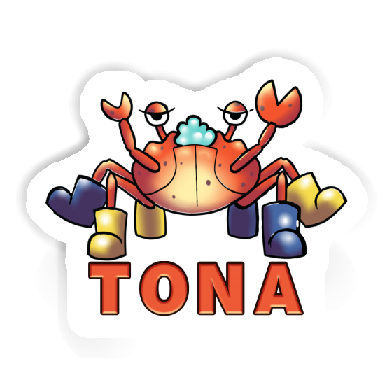 Sticker Crab Tona Laptop Image