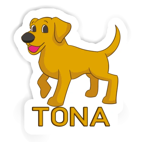 Autocollant Labrador Tona Notebook Image