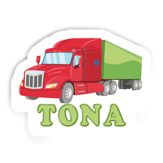 Aufkleber Tona Lkw Notebook Image