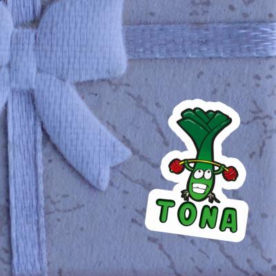 Tona Sticker Leek Gift package Image