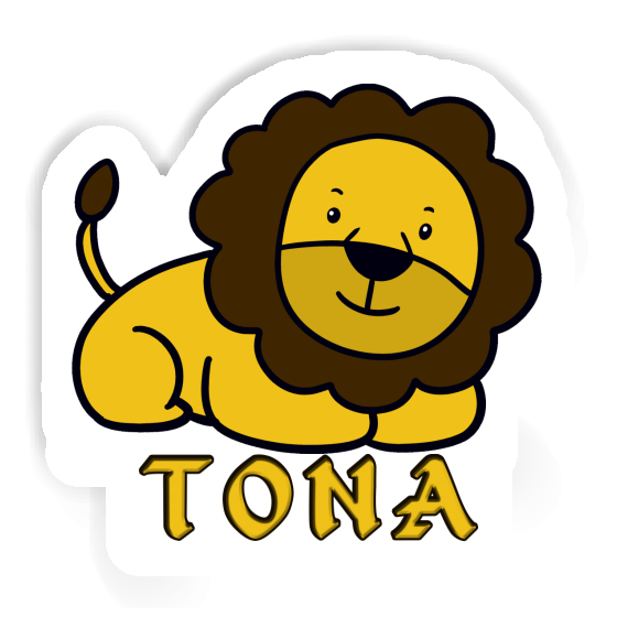 Sticker Tona Lion Gift package Image