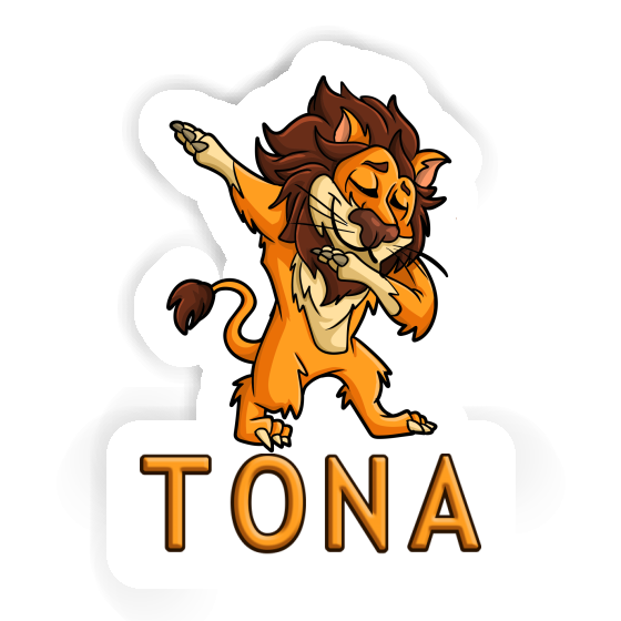 Sticker Lion Tona Notebook Image