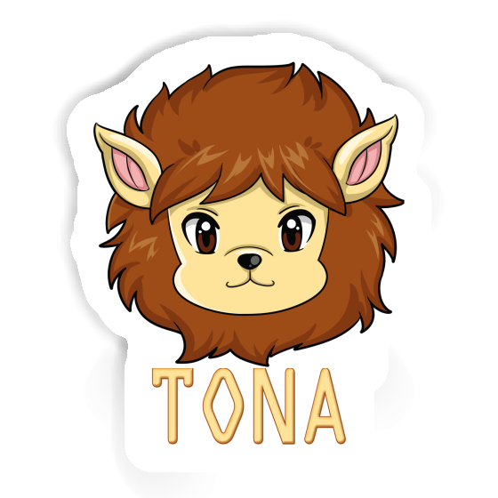 Sticker Lion Tona Laptop Image