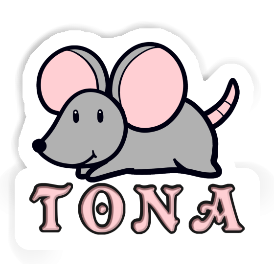 Tona Sticker Mouse Notebook Image