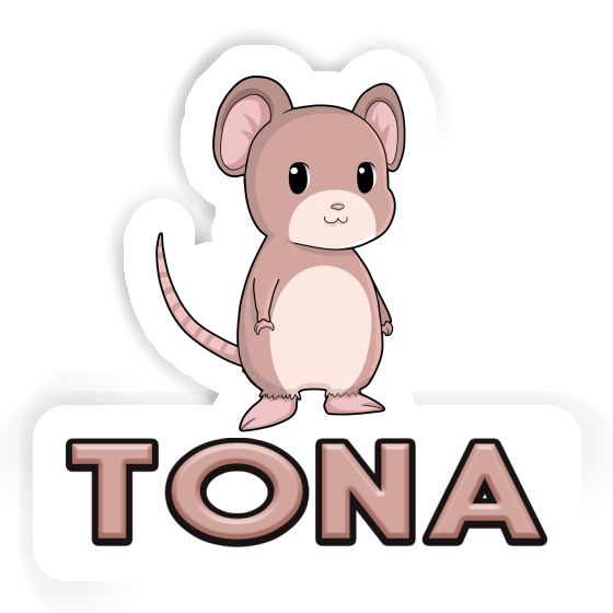 Maus Aufkleber Tona Image