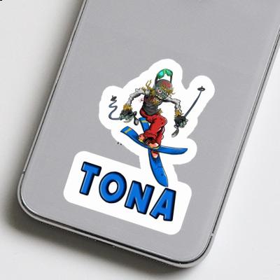 Freeride Skier Sticker Tona Gift package Image