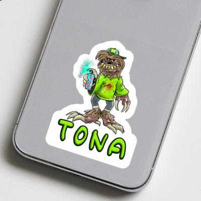 Sprayer Sticker Tona Gift package Image