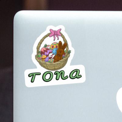 Sticker Tona Easter basket Gift package Image