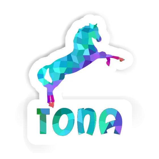 Horse Sticker Tona Notebook Image