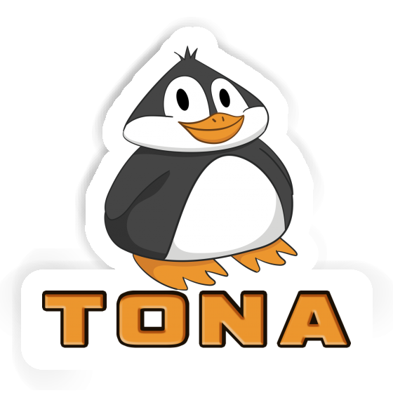 Autocollant Tona Pingouin Laptop Image