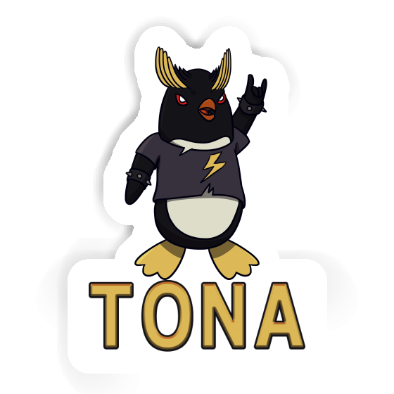 Sticker Tona Penguin Gift package Image