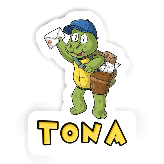 Sticker Postman Tona Gift package Image