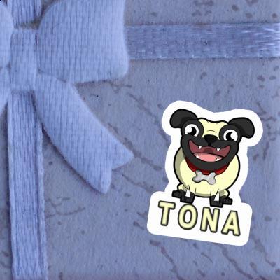 Sticker Tona Mops Gift package Image