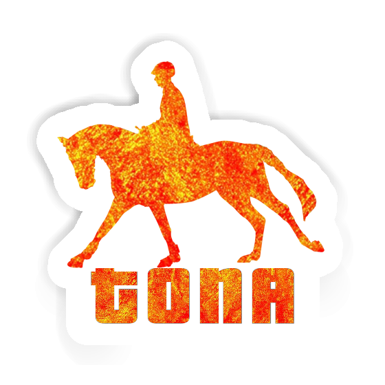 Sticker Horse Rider Tona Gift package Image