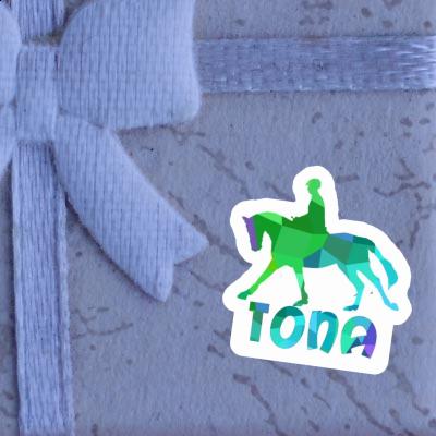 Tona Aufkleber Reiterin Gift package Image