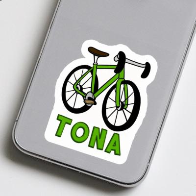 Tona Sticker Racing Bicycle Notebook Image