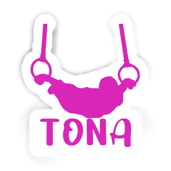 Sticker Ringturnerin Tona Notebook Image