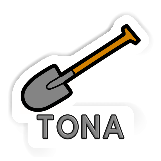 Shovel Sticker Tona Laptop Image