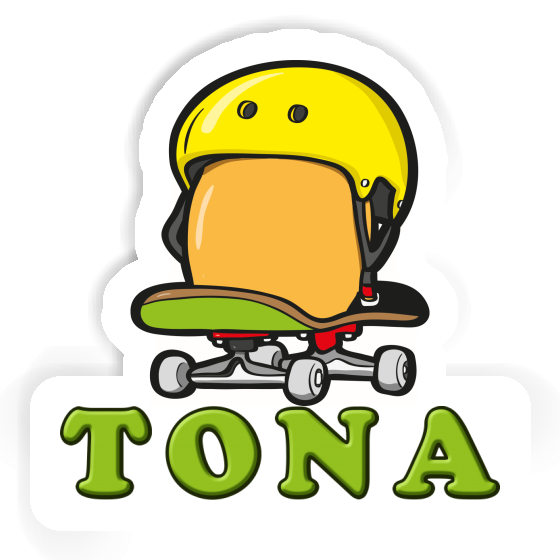 Sticker Skater Tona Notebook Image