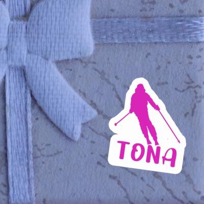 Sticker Tona Skier Notebook Image