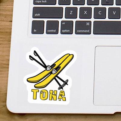 Tona Sticker Ski Gift package Image