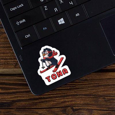 Sticker Tona Skier Laptop Image