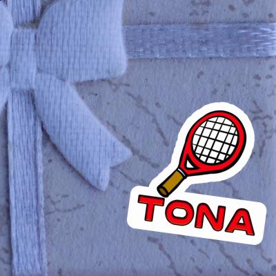 Racket Sticker Tona Notebook Image