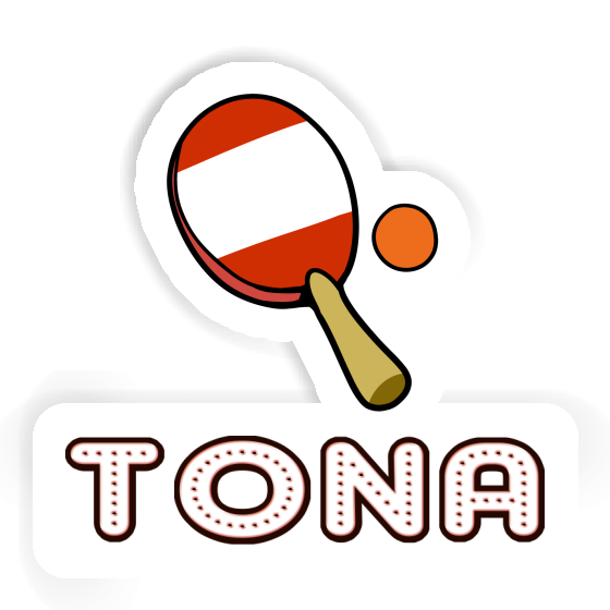 Sticker Table Tennis Paddle Tona Gift package Image