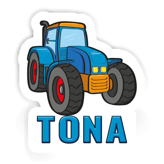 Autocollant Tracteur Tona Laptop Image