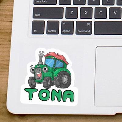 Sticker Tona Tractor Notebook Image