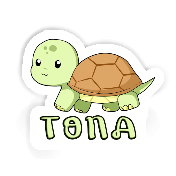 Turtle Sticker Tona Notebook Image