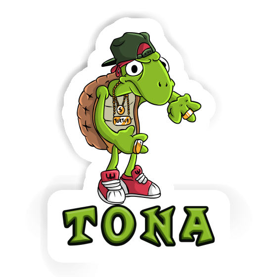 Schildkröte Sticker Tona Gift package Image