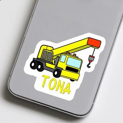 Vehicle Crane Sticker Tona Gift package Image