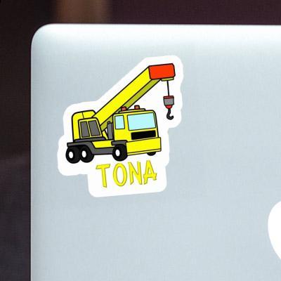 Vehicle Crane Sticker Tona Laptop Image