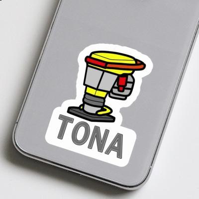 Vibratory tamper Sticker Tona Gift package Image