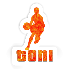 Autocollant Toni Joueur de basket-ball Image